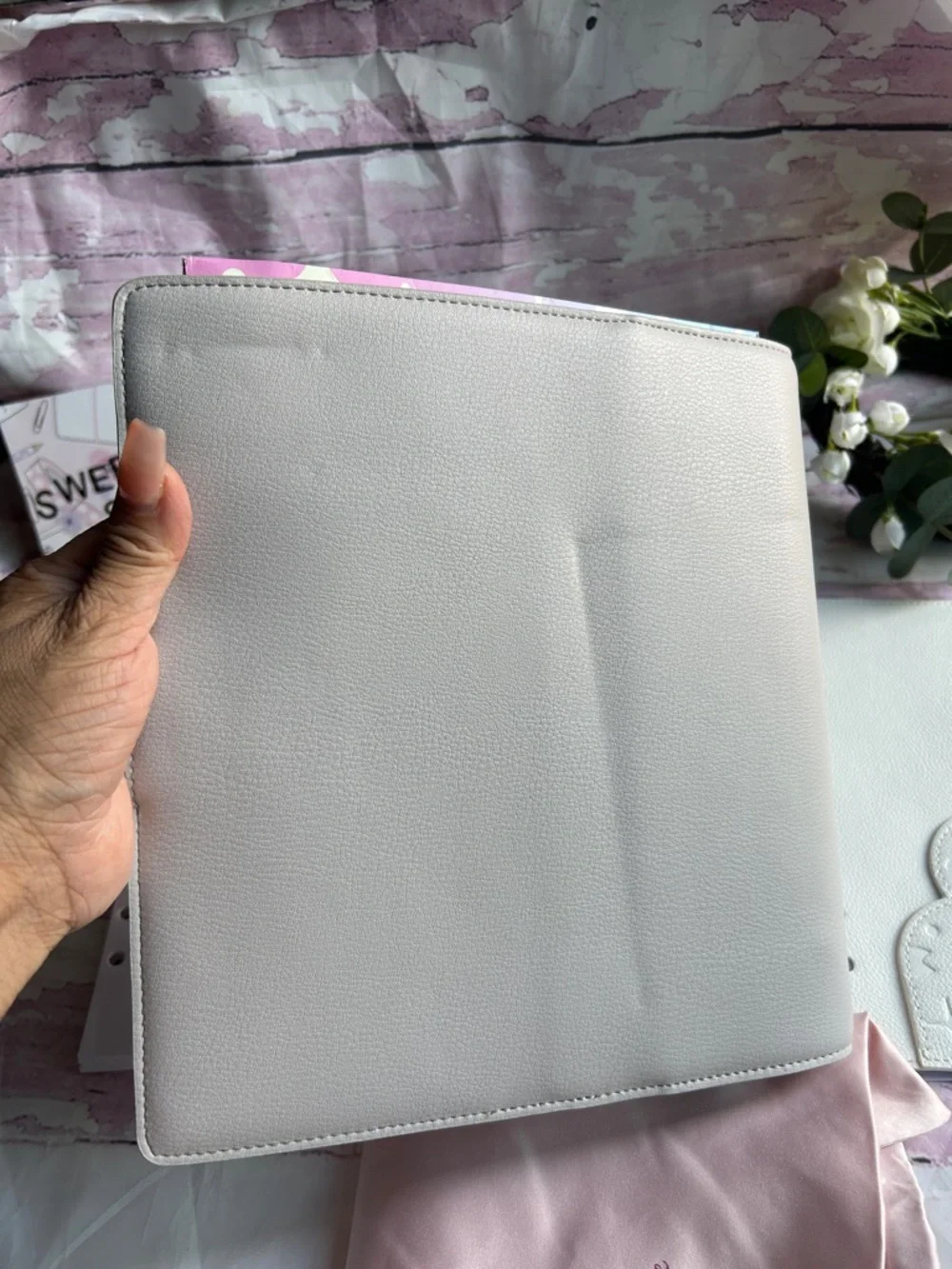 🎀Bundle Aura Estelle A5 Wide pastel W Lots of inserts weekly’s monthly’s